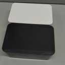 2 Pack LEQXGO Baby Wipes Dispenser, Wipes Dispenser Baby Wipes Case, Baby Wipe Holder for Fresh Wipes, Non-Slip Wipes Case, Wipe Container with Sealing Design Lid (Black and White)