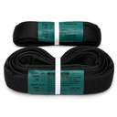 Black Spanset Round Slings 2-Pack 7400Lb for Aerial Hoop Rigging polyeste sling for Yoga Hammock Aerial Silks Wrap Over Tree Limbs or Beams