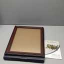 Memorial Photo Frame Solid Wood Display Holder for Home Decor Simple Style Commemorative Picture Frame for Wall Mounting and Tabletop Use 8.5"×11"
