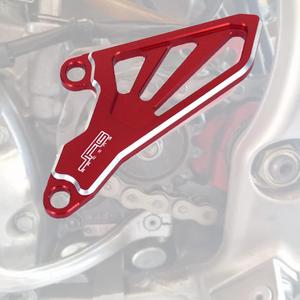 Dirt Bike Front Sprocket Cover Guard Aluminum CNC for CR250R CRF250R CRF250X CRF450R YZ125 YZ125X 2004-2025 Red