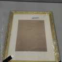 VIOLABBEY 11x14 Picture Frame Gold, Display 8x10 Picture with Mat or 11x14 without Mat, Ornate Vintage 11 x 14 Gold Frame for Wall Decor or Tabletop Display