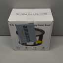 6.5L Dog Water Bowl No Spill 1.6 Gallon Stainless Steel Water Bowl for Dogs 220oz Large Capacity No Splash Slow Drinking Feeder with Anti-Slip Mat for Messy Drinkers 6.5L+2 Filters