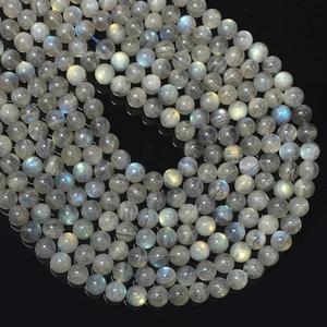 100pcs 6mm Labradorite Beads Natural Gemstone Beads Round Loose Beads for Jewelry Making