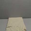 Retro Farmhouse Ruffle Tablecloth Cotton Flounces Trim Washable Table Cover Tablecloths for Rectangle Table Baby Shower Kitchen Party Wedding Decor 60''x84'' (Off-white)