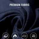 Lasjixion Men's Fleece Sweatpants Open Bottom Drawstring Hiking Jogger Workout Sweatpants for Men with Pockets (XXL)