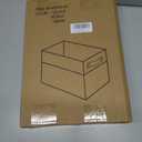 4 Pack Large Storage Bins with Handle,Collapsible Storage Basket for Shelves,Fabric Closet Organizer for Organizing Clothes Blanket,Decorative Dorm Organizers and Storage