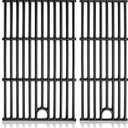 Uniflasy Cast Iron Cooking Grates fits CharBroil 2-Burner 463630021 463655021 463655421 463655621,Grids for Charbroil 463660421 463654022 463660021 463644220 463632320 Replacement Grill Grates