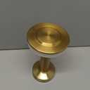 Cordless Metal Desk Lamp, Touch Sensor Control LED Table Lamp,3 Color Stepless Dimmable Battery Powered Lamp for Living Room, Dorm, Home Office (Gold)