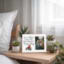 Red Cardinal Gifts Picture Frame,Those We Love Don't Go Away,Memorial Sympathy Bereavement Gifts Picture Frame for Loss of a Loved One