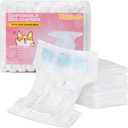 Ownpets Pet Disposable Female Dog Diapers - Doggie Diapers Waist Full-Wrapped, Super Absorbent, Anti-Leakage Protection, Fit for Female Dog in Heat, Excitable Urination or Incontinence, Medium 12 PCs