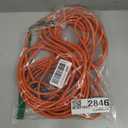 Outdoor Extension Cord 25 FT Waterproof, 16/3 Gauge Heavy Duty 3 Prong Extension Cord, 13A 1625W SJTW, ETL Listed, Great for Garden and Home, Orange