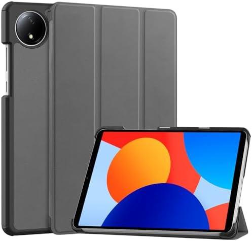 Smart Case for Xiaomi Redmi Pad SE 8.7'' 2024, Ratesell Lightweight Trifold Stand Smart Case Cover with Auto Wake/Sleep for Xiaomi Redmi Pad SE 8.7'' Gray 2 Packs