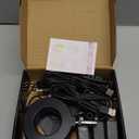 Plant Grow Light, 48 LEDs Full Spectrum Grow Lights for Indoor Plants, Height Adjustable Small Halo Grow Light with Base, 3 Optional Spectrums, Auto Timer 3/9/12Hrs, 10 Brightness, 3 Pack (3.4in-Black)