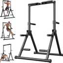 Foldable Pull Up Bar Free Standing, Strength Training Pull-up Bars Adjustable Pull Up Station, Power Tower Pull Up Bar Multi-Function Pull Up Dip Station Workout Equipment For Home Gym Support 480 LBS