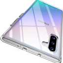 Rayboen for Samsung Galaxy Note 10 Case, Crystal Clear Shockproof Protective Slim Fit Light Yet Durable Phone Cover for Galaxy Note 10 with Transparent Hard PC Back Flexible TPU Frame
