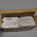 2-Pack Organic Bassinet Sheets for Girls, Boys - 100% Cotton Bassinet Mattress Sheets Compatible with Halo Bassinest Swivel Sleeper, Graco, Baby Delight, Chicco, Unisex Fitted Bassinet Sheets (Elly)