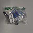 Amazon Basics 5-Blade MotionSphere Men's Razor with Dual Lubrication and Precision Trimmer, 17 Piece Set, 1 Handle & 16 Cartridges, Black