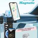 Toycamp for Samsung Galaxy A15 5G Case - Compatible with Magsafe Credit Card Holder Wallet Magnetic Cute Women Teen Girls Kawaii Girly Unique Sun Moon Design Phone Cover for Galaxy A15 5G