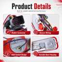 Left & Right Rear Bumper Lights Compatible with Audi Q5 2009–2016