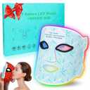 Red Light Therapy for Face, 71 Colors LED Face Mask Light Therapy with 850NM Near-infrared, Portable Rechargeable Red Light Therapy Mask Skin Care Device at Home and Travel for Anti-Aging (Green)