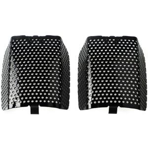 Motorcycle 1 Pair Front Caliper Brake Screen Inserted Covers Caliper Guards Caliper Brake Shield for Harley Touring, Road King, Electra Street Glide FLHT, FLHX & V-Road Models (Black)