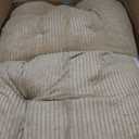 8" Washable Floor Pillow Cushion for Adults, Meditation Cushion Pillow, Large Square Floor Sitting, Removable Tufted Corduroy Cover, for Tatami Living Room or Yoga, 22x22 Inch, 2Pack, Machine Washable