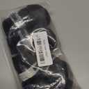 QUMY 4PCS Dog Shoes for Small Dogs, Hot Pavement Summer Puppy Dog Boots & Paw Protectors with Soft Anti-Slip Rubber Sole, Mesh Breathable Dog Booties for Hardfloors, Walking Running Black Size 3