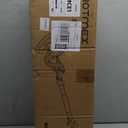 Drywall Sander, 1000W Popcorn Ceiling Removal Tool, Automatic Drywall Sander with Vacuum Dust Collection, LED Light, 6 Variable Speed 800-2200RPM,15Pcs Sanding Discs, Foldable & Extendable Handle (Orange Red)