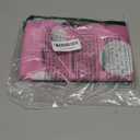 Oh Twodles Backdrop Party Decorations, Pink Palka Dot Backdrop Birthday Banner with Disposable Tablecover Set, Cartoon Photography Background and Tablecloth for Girls 2nd Party Supplies