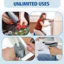 Cordless Hot Glue Gun, Fast Preheating Rechargeable Hot Glue Gun Kit with 30 Premium Glue Sticks for School Crafts DIY Arts Quick Home Repairs, Grey - 20W