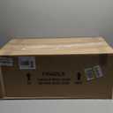 26” Acrylic Half Dome Mirror with Plastic Back, Round Indoor Security Mirror for Driveway Safety Spots, Outdoor Warehouse Side View, Circular Wall Mirror for Office Use (DPB2612)