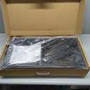 No Tile Needed Shower Niche for Bathroom Storage,Recessed Wall Niche,Double Shelves,Stainless Steel(Black, 24 * 12 in)