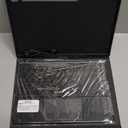 for Galaxy Tab S10 FE+ 13.1 inch Case with Keyboard - 7 Color Backlit Detachable Tablet Keyboard Cover with Touchpad - Tab S10 FE Plus 13.1" 2025 Samsung Keyboard Case with S Pen Holder Black