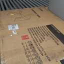 Coavas Folding Desk No Assembly Required, 39.4 inch Writing Computer Desk Space Saving Foldable Table Simple Home Office Desk,Brown