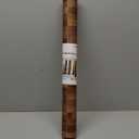 VEELIKE 24''x354'' Butcher Block Peel and Stick Countertop Contact Paper Wood Contact Paper for Countertops Waterproof Dark Wood Wallpaper for Desk Self Adhesive Vinyl Countertop Wrap for Kitchen