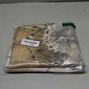 Pakena Boho Brown Grey Tan Floral Shower Curtain Watercolor Bohemian Flower Shower Curtains Set for Bathroom Retro Botanical Leaves Rustic Plant Curtain Decorative Bathroom Decor for Home 60x72 Inch