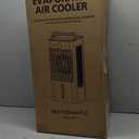 Swamp Cooler, 3-IN-1 Evaporative Air Cooler with Display & Remote, Windowless Portable Air Conditioners with Ice Cooling, 12H Timer, 6 Speeds, 60 Oscillation, Air Cooler Fan for Home Office