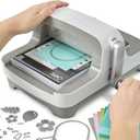 Sizzix Big Shot Machine with Starter Kit, 6" Die-Cutting and Embossing Machine with Cutting Dies, Embossing Folder and Cardstock