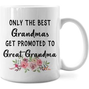 IWXYI Pregnancy Announcement Gifts for First Time Great Grandma,New Great Grandmother Gifts,Great Grandma Mug,Great Grandma Coffee Mugs 11 Ounce,Presents For Great Grandma Pregnancy Announcement