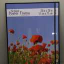 MCS Original Poster Frame 20x28 Black Lightweight Vertical & Horizontal Wall Hanging Large Picture Frame for Posters, Art Prints & Gallery Wall (2-Pack)