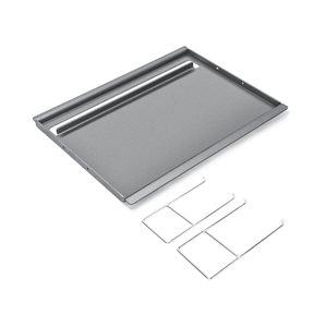 Hisencn 25.6" x 16.7" Griddle for Gas Grill, Cast Iron Griddle FlatTop Insert for Nexgrill, Weber, Charbroil, Pit Boss, Traeger, Camp Chef and more Grill, Griddle for Outdoor Gas & Charcoal Grills