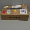 TUTOTAK Small Side Table, Narrow End Table, Set of 2, Skinny Sofa Table, Slim Nightstand, Couch Table, Living Room, Bed Room, Black TB01BK0622 (2-Tier7.9"D x 15.8"W x 22.5"H)