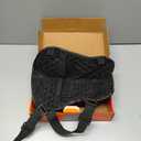 Foldable Passenger Motorcycle Gel Rear Seat Cushion, 3D-Honeycomb Structure Shock Absorption & Breathable Motorcycle Gel Seat Rear Pad for Long Rides (S)