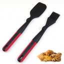 Silicone Spatula Basting Brush Set of 2 PC Rubber Pastry Tools Spread Scrape Cake Oil Butter Sauce Cream Egg Liquid, Baking Kit Heat Resistance