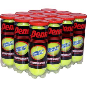 Penn Championship Tennis Balls - Regular Duty Felt Pressurized Tennis Balls - 8 Cans, 24 Balls