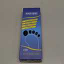 Plantar Fasciitis Feet Insoles Arch Supports Orthotics Inserts Relieve Flat Feet, High Arch (Mens 6-6 1/2 | Womens 8-8 1/2) (Gray)