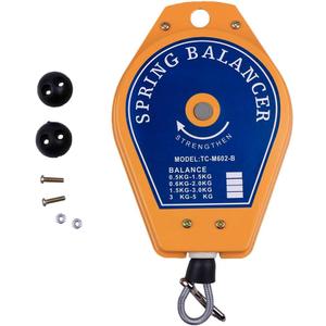 Retractable Spring Balancer 6.6-11LB Tool Fixtures Holder Hanging for Assembly-line