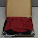 Ficerd 3 Pack Men's Big and Tall Shirts Short Sleeve Cotton Tee Crew Neck Basic Casual Top Loose Fit Summer T Shirts (Medium, Black, Navy Blue, Wine Red)