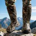 Hunting Boots for Men, Waterproof Insulated 6mm Neoprene Rubber Boots for Hunting and Outdoor Activities (Camo) Size: 11