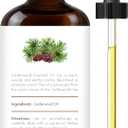 Handcraft Blends Cedarwood Essential Oil  Huge 4 Fl Oz  100% Pure and Natural  Premium Grade Essential Oil for Diffuser and Aromatherapy, Skin, Massage, Candle and Soap Making Fragrance